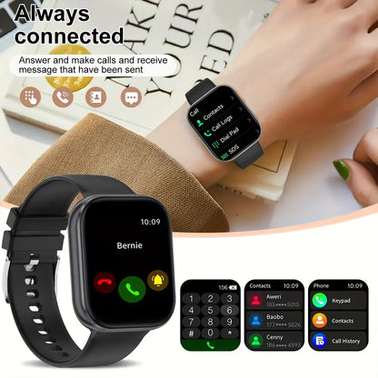 2026 2.04-inch Ultra Smart Watch 1000mAh High Capacity Battery Outdoor Sports Fitness Health Monitoring Smartwatch For Men Women