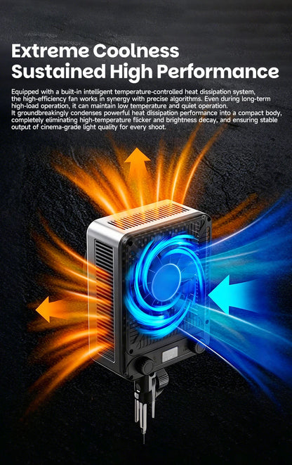 Miaotu RGB Photography Light G230W G330W Portable LED Video Lamp 2800K-6500K Studio Live Fill Light