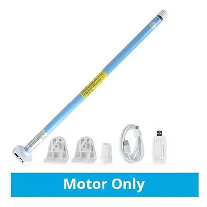 Zemismart WiFi Electric Roller Shade Motor for 17mm 25mm 28mm Tube Built-in Battery Work with Tuya Alexa Google Home Alice Voice