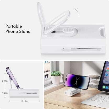 20 in 1 Cleaning Kit Computer Keyboard Cleaner Brush Earphones Cleaning Pen For Headset IPad Phone Cleaning Tools Keycap Puller