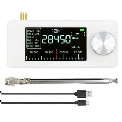 SI4732 0.5-108mhz Portable Radio 1.9inch IPS Screen Pocket Mini Radio LSB USB AM FM FM/AM Radio HF SW MW VHF Radio