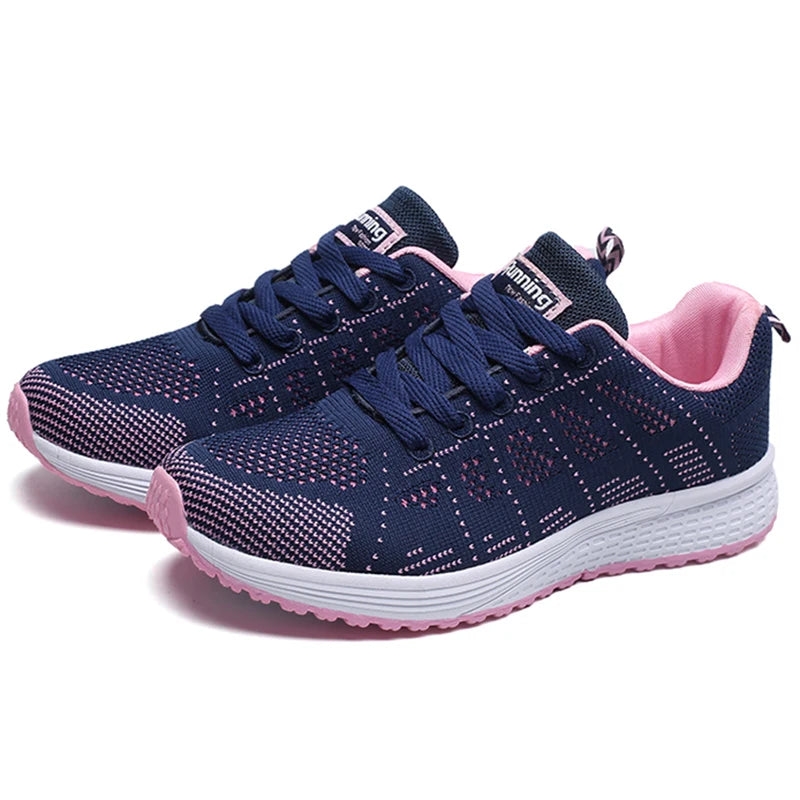 Women Sneaker Shoes Fashion Lace Up Women Sport Sneaker Plus Size Women's Sports Shoes Elegant Footwear Shoes For Ladies