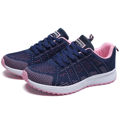 Women Sneaker Shoes Fashion Lace Up Women Sport Sneaker Plus Size Women's Sports Shoes Elegant Footwear Shoes For Ladies
