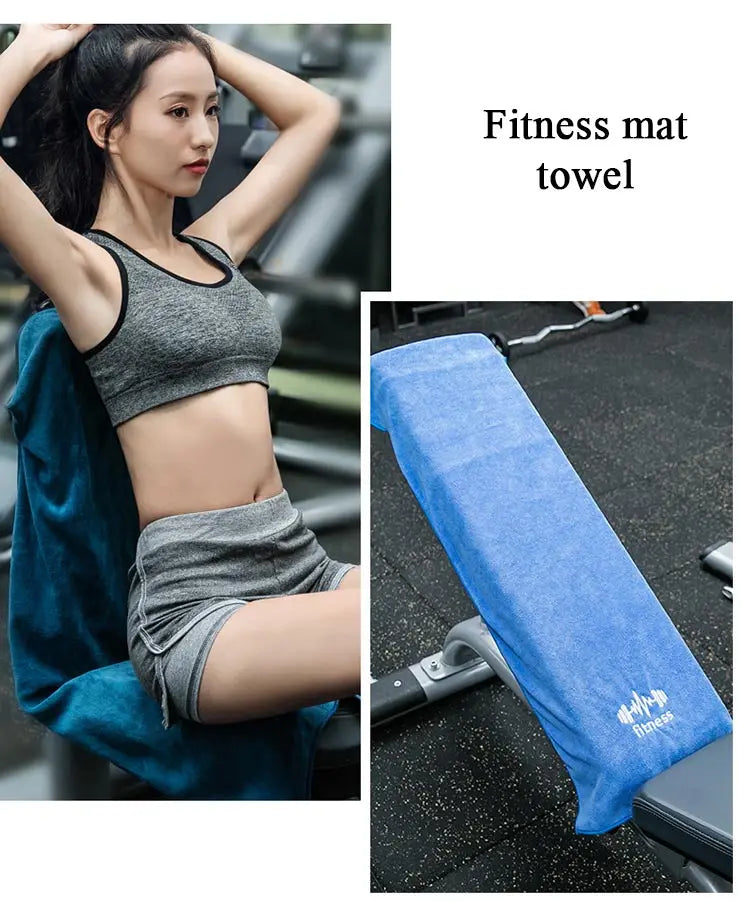 Fitness Towel for Sports Multifunctional Quick-Drying Towel Gym Equipment Sweat Pad Towel Swimming Towel Microfiber Pool Towels