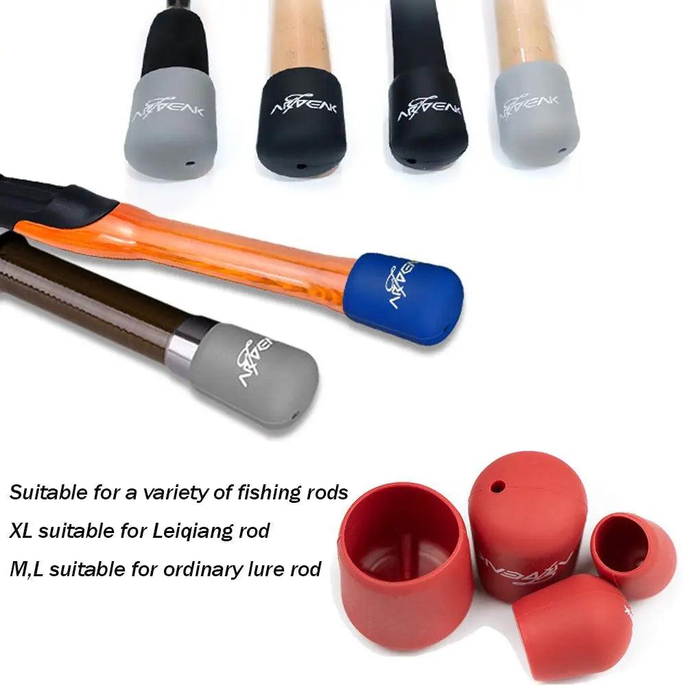 Rod Protective Case Fishing Rod Handle Cover Rod Bottom Protector Fishing Rod Handle Protective Case Fishing Rod Fixed Ring
