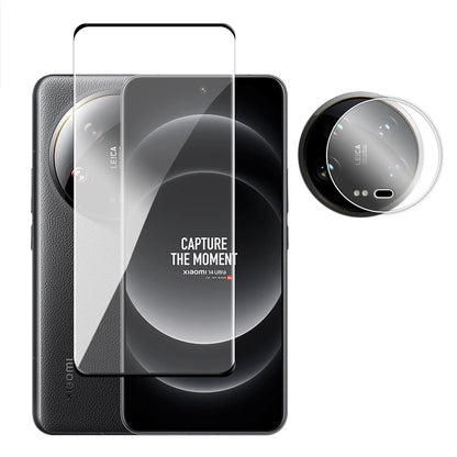 For Xiaomi 14 Ultra 5G Glass Full Cover 3D Curved Screen Protector Xiaomi 13 14 Ultra Tempered Glass For Xiaomi 14 Ultra Film