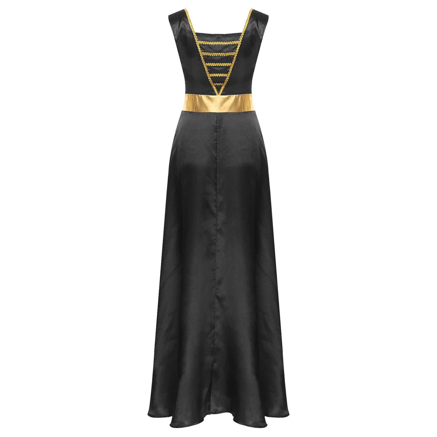 Women Robe Praise Lyrical Dance Dress Church Choir Worship Liturgical Performance Costume Sleeveless Tunic Gown Dancewear Clothe