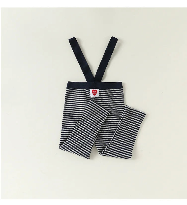 2026 Baby Boys Girls Pants Cotton High Waist Overalls PP Leggings