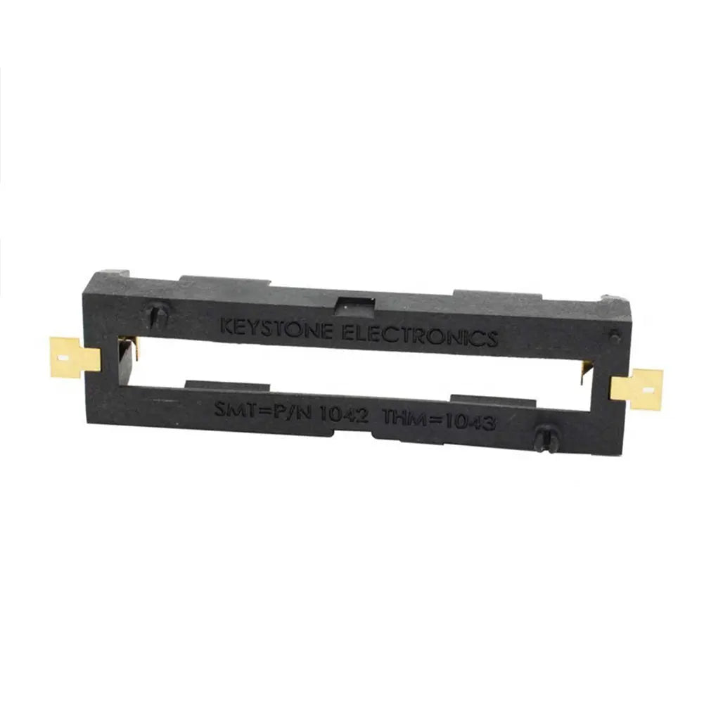 18650 SMT Battery Holder 18650 SMD Battery Box With Bronze Pins Rechargeable Battery Storage Box Case Holder Power Bank 3.7V