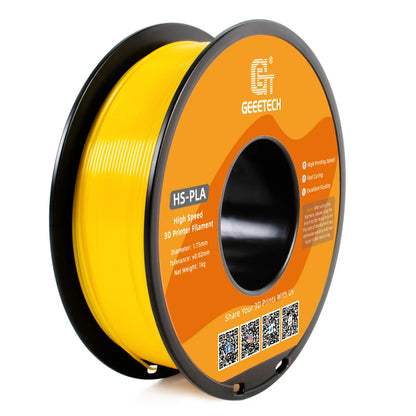 GEEETECH High-Speed PLA Filament 1.75mm 1kg 1 spool,Better Liquidity, Fast Curing, HS-PLA High-Speed 3D Printing Filament