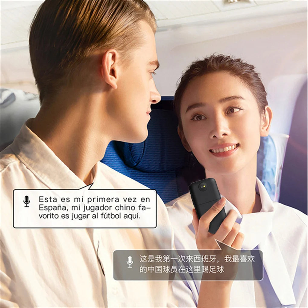 Multi Language Translator Photo Interpreter Device Business School