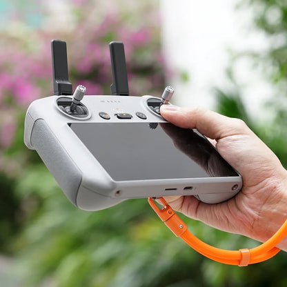 Remote Controller Metal Hook Holder Buckle Bracket Silicone Wrist Strap for DJI Mini 4 3 Pro Drone for DJI RC/RC2 Transmitter