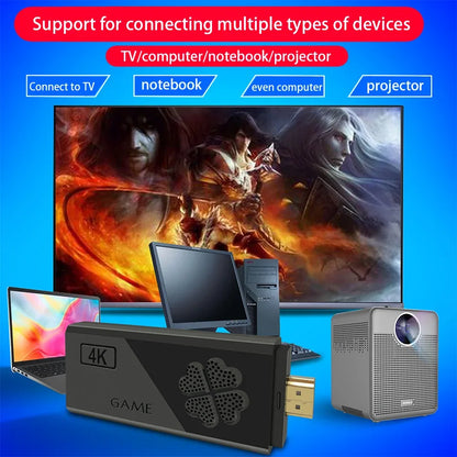 TV Stick M8II Video games devices DDR3 CPU-RK3032 Support expand 32GB 20000+ Games Wireless Controller Switch TV Stick