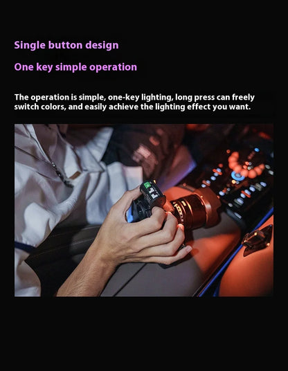 TTARTISAN RGB BI Fill Light Video Light Magnetic Mount Reteo Film Style Mini LED Light 0.5W 3000/4500/6000K CRI 95+ 300mAh TT