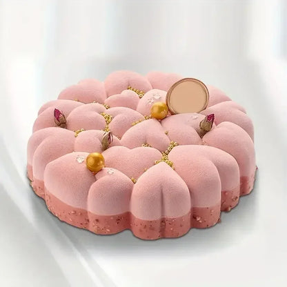 3D Heart Silicone Mousse Cake Moulds For Bakeware Tools Pastry Chocolate French Desserts Valentine's Day Cake Decorating Tools
