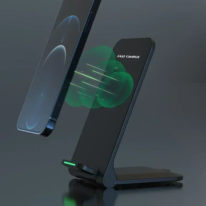 65W Wireless Charger Station Earphone Phone Fast Charging Charger Holder For iPhone 16 15 14 13 Pro Max Samsung S24 S23 Xiaomi