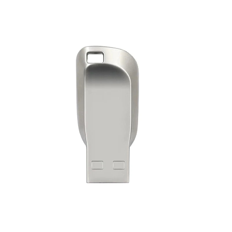 50PCS/lot Metal USB 2.0 Flash Drives 1GB 2GB 4GB Pendrive 8GB 16GB Pen Drive 32GB 64GB Memory USB Sticks 128MB 256MB Free LOGO