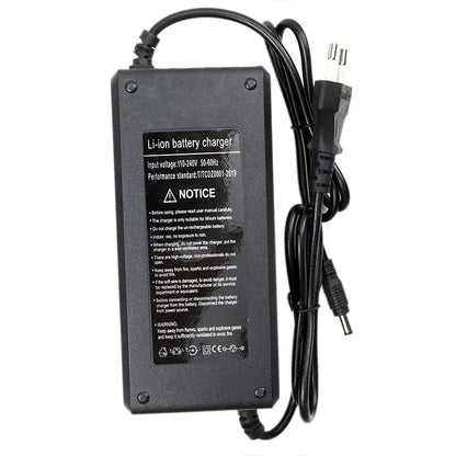 36V 48V 60V 72V Charger 2A 3A 5A 10S 13S 16S 20S Li-ion Battery Pack 42V 54.6V 67.2V 84V Ebike Intelligent Fast Charging EU Plug