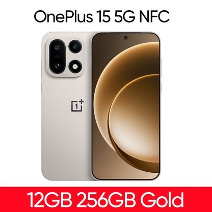 [New Launch] Oneplus 15 5G NFC 6.78"165Hz AMOLED Display 7300mAh Battery 120W SUPERVOOC 50MP Camera  Snapdragon 8 Elite Gen 5