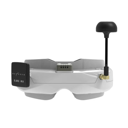 Skyzone Sky02o Racing FPV Goggles Glasses 600x400 OLED Steadyview Diversity Head Tracking Front Camera Receiver Included