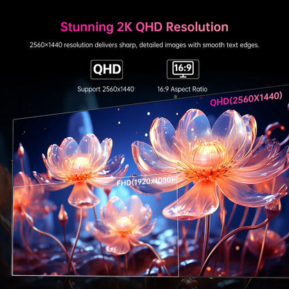 KTC H27E6 27inch Gaming Monitor 2560*1440 QHD Fast IPS Screen 300Hz Refresh Rate Up to 320Hz HDR 400 1Ms Response Time FreeSync & G Sync