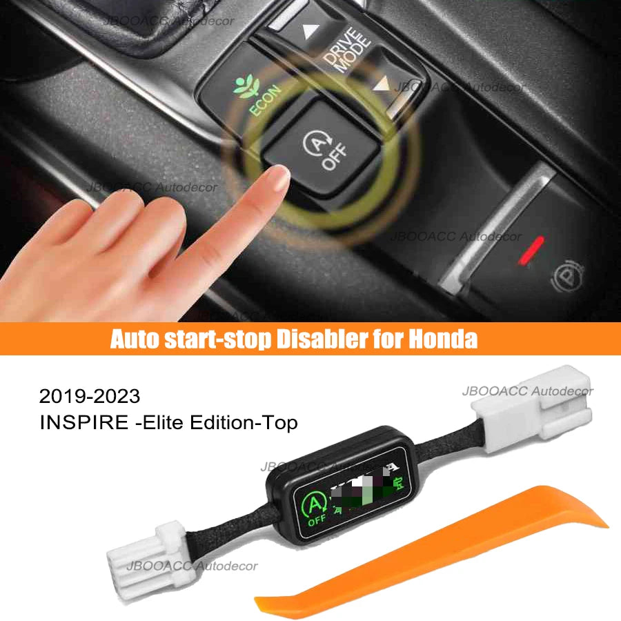 Auto Start Stop Off For Honda 10th Generation Accord Civic HRV URV CRV ZRV Inspire Breeze Crider Envix Auto Start-stop Disabler