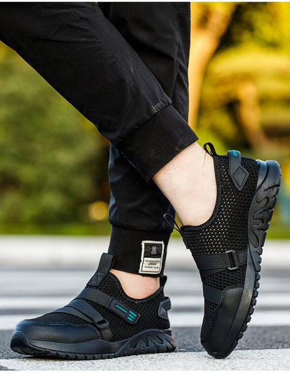 Breathable Summer safety shoes anti-puncture safety work sneakers plastic toe safety shoes 6kv insulated electrician work shoe