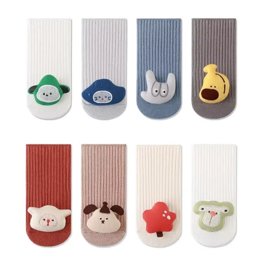 Infant Baby Socks For Boys Girls Autumn Winter Toddler Newborn Floor Anti Slip Sock With Cartoon Soft Cute Home Kids Boy Socks by PDG ibma