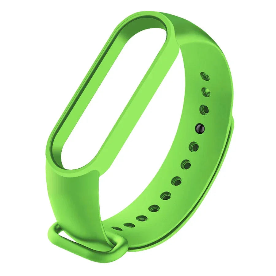 Colors Bracelet for Xiaomi Mi Band 7 6 5 Sport Strap Watch Silicone Wrist Strap For Xiaomi Mi band 5 6 Bracelet Miband 4 3 Strap