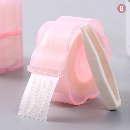 360pcs Makeup Clear Gray Beige Eyelid Stripe Big Eyes Invisible Double Fold Eyelid Shadow Tape Sticker Beauty Tool