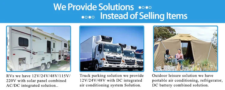 Split Air Conditioners For Van Tractor Cab Air Conditioning Unit Electric Ac For Car With Factory Price