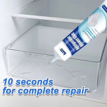 25ML Low Temp Cold Resistant Refrigerator Repair Glue Waterproof Strong Adhesive Quick Dry Fridge Drawer Door Seal Plastic Glass