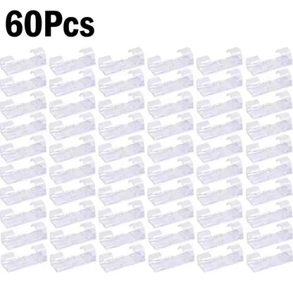Cable Organizer Clips Wire Holder Self Adhesive Desktop Cord Management for PC Mouse USB Power Cord Fixer Wall Car Home Office