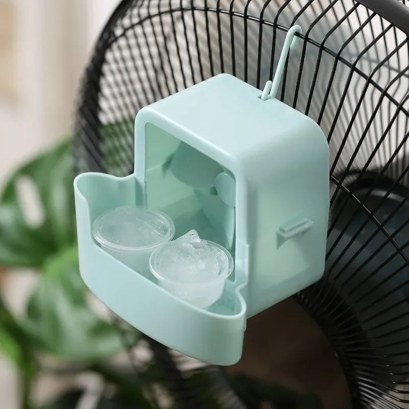 Ventilateur Hanging Add Ice Cup Summer Plastic Mini Fan Portable Fan Cooling Tool DIY Water Tower Cooling Product Home Accessory