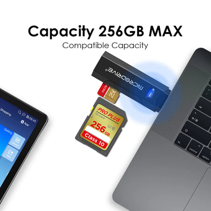 Usb 3.0 / 2.0 Flash TF Memory Card Reader / Micro Mini SD Card Adapter / 2 in 1 USB Card Reader for Micro Card SD Cards