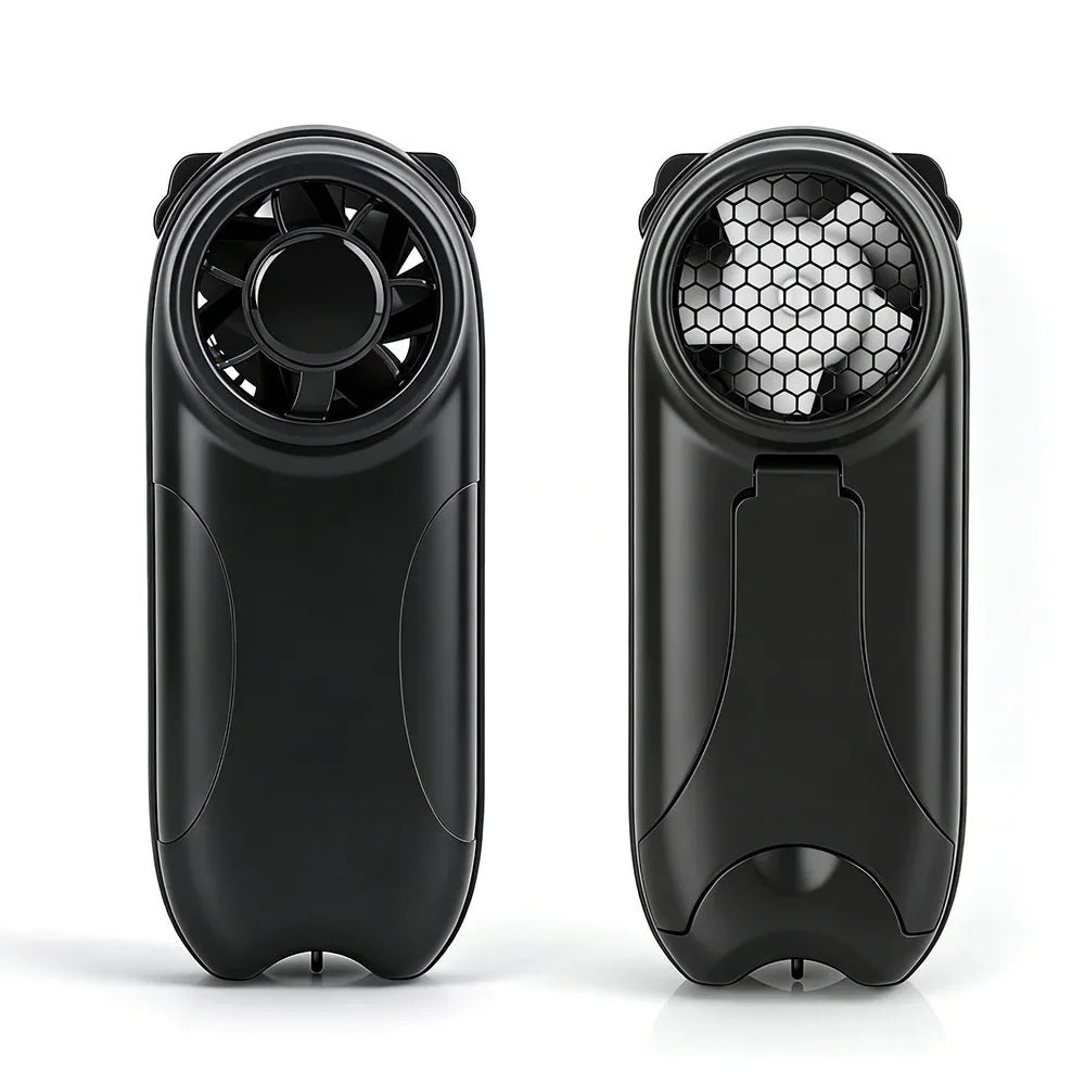 Portable Mini Handheld Fan High-speed Outdoor Small Fan USB Rechargeable Large Capacity 4000 mAh LED Display 100 Wind Speeds