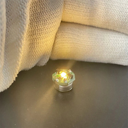 1Pc LED Light Microwave Magnetic Control Switch Lighting Chip Animation Hand To Do Plus Light Model Toy Wireless Lamp