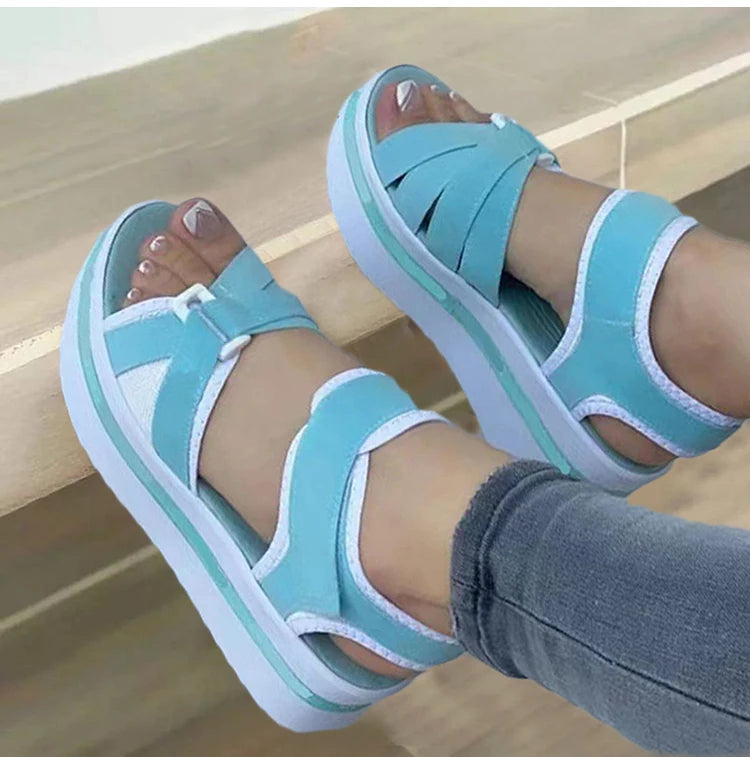 Shoes Sandals Women Summer Fashion Wedge Women Shoe Casual Women's Sandals Plus Size Elegant Female Sandal Women Footwear
