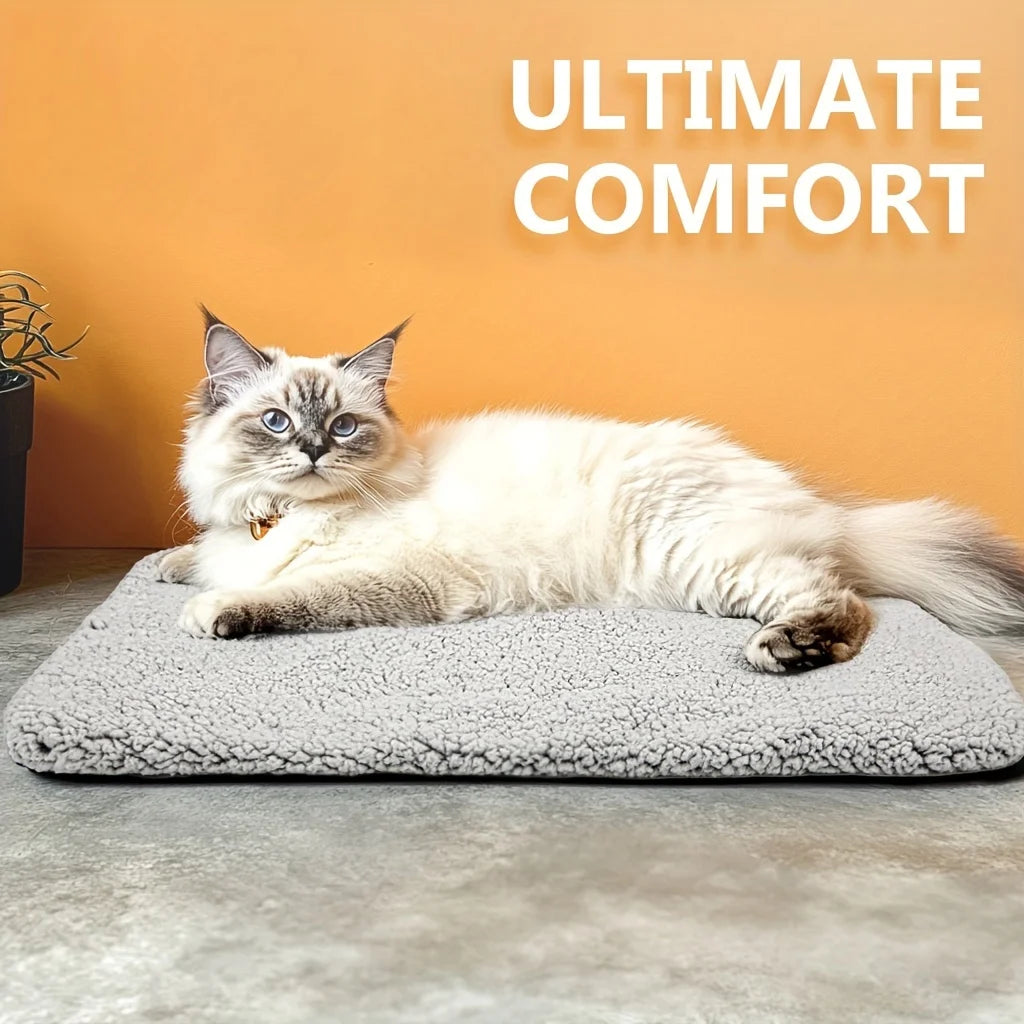 Self-Heating Pet Pads Blanket Puppy Pad Warm Cushion Mat for Cats Dogs Washable Pets with Thermal Cats Dogs Bed