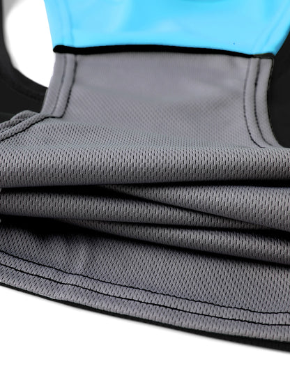 Sports vest, men's fitness quick drying vest, muscle iron, American style stretch splicing, running narrow shoulder racerback ve