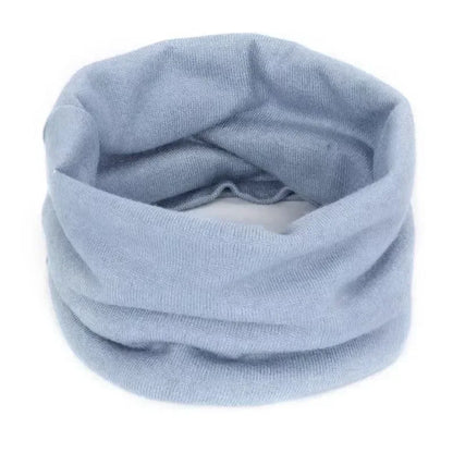 New Cashmere Winter Scarf for Baby Boys Girls Kids Knitted Scarves Unisex Elastic Mufflers Children Autumn Crochet Baby Scarf