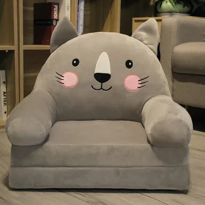 Sofas Children Sofa Cute Cartoon Lazy Folding Small Sofa Bed Girl Princess Baby Toddler Dual-purpose Child Seat All sofas