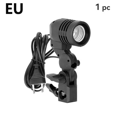 85W LED Photographic Lighting Bulbs E27 Base Lamp With Remote Control Dimmable Daylight Bulb For Photo Studio Softbox