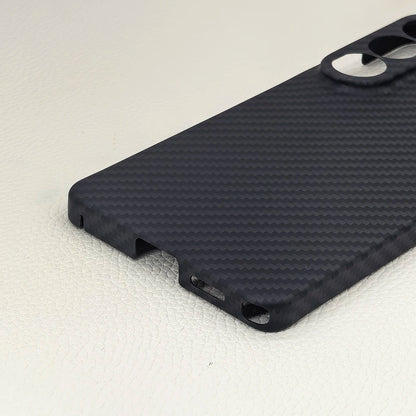 Ultra-Thin Kevlar Pure Carbon Fiber Phone Case For Samsung Galaxy S23 S24 26 Ultra Plus Commercial Aramid Fiber Shockproof Cover