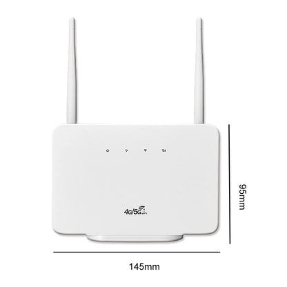 H927 Wireless Router WIFI Router Industrial Grade 4G LTE SIM Card Router wit External Antenna Support 16 WiFi Users for Outdoor