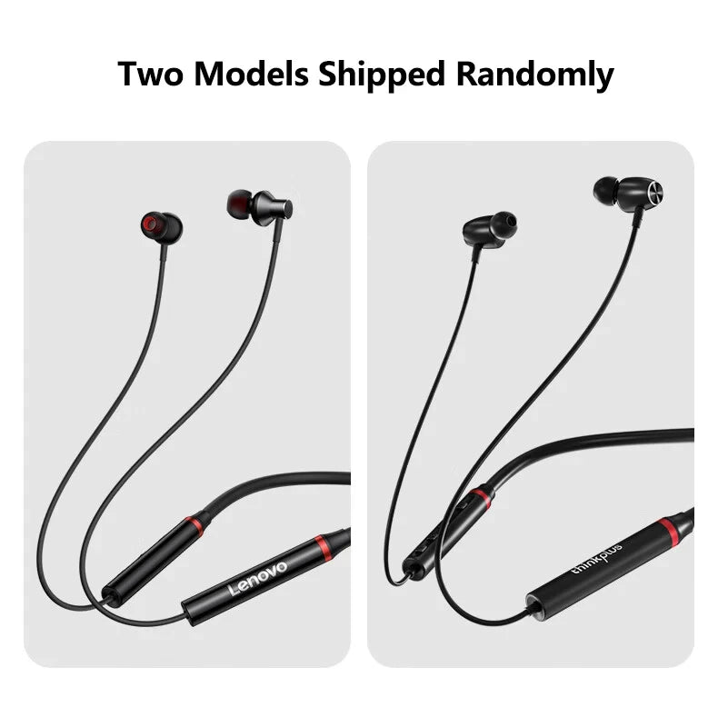 100% Origial Lenovo HE05X Bluetooth Earphones Earphone Waterproof Earplugs HIFI Sound Magnetic Neckband Headset Sports Headphone