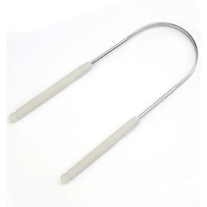 New Stainless Steel Tongue Scraper Oral Tongue Cleaner Brush Tongue Toothbrush Oral Hygiene High Quality Tounge Scraper