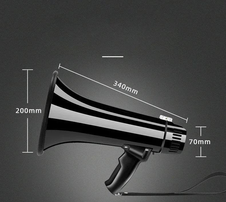 40W High-power Portable Rechargeable Lithium Battery Loudspeaker Megaphone Promotion Special Speaker