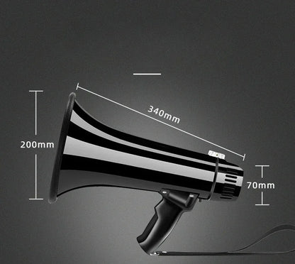 40W High-power Portable Rechargeable Lithium Battery Loudspeaker Megaphone Promotion Special Speaker