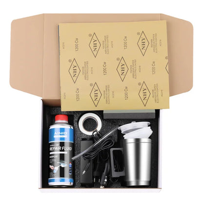 Car Headlight Restoration Polish Liquid Polymer Evaporator Garage Tools Car Headlight Renovation Repair Scratch Remover